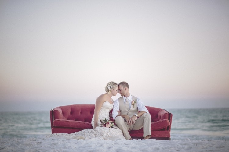 Vintage Sofa used in Wedding Photoshoot by Hello Lovely Photography, couch form Lovegood Wedding & Event Rentals collection