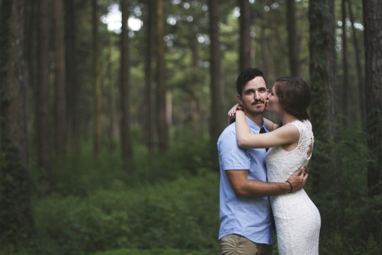 Outdoor engagement session, Laurel, MS