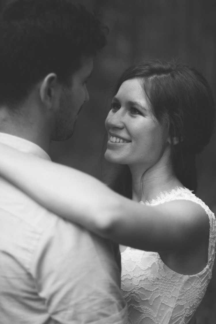 Outdoor engagement session, Laurel, MS