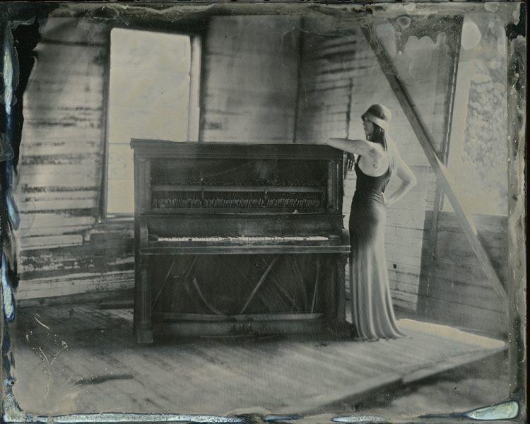 Ellen Rogers Johnson Tintype Portrait by Michael N Foster