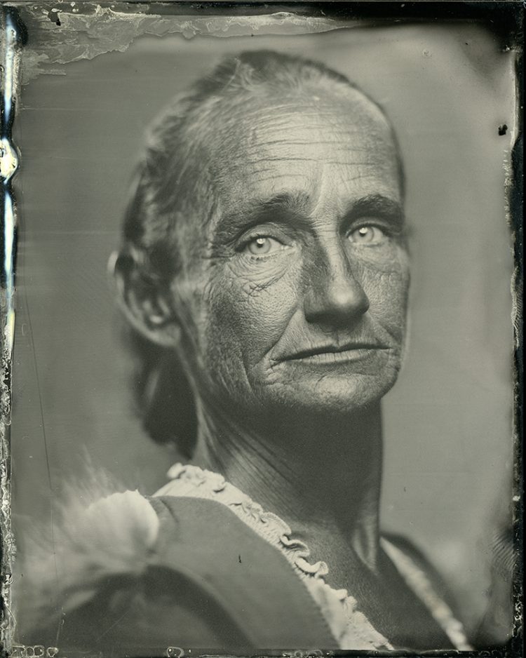 Rejeanna Loper Tintype Portrait by Michael Foster